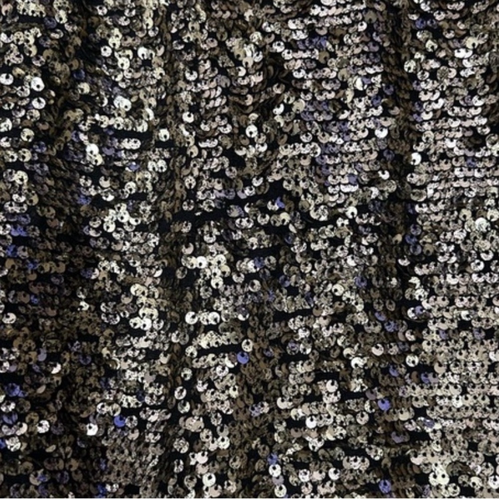 Anthropologie Maeve Sequin gold Skirt - Picture 3 of 3